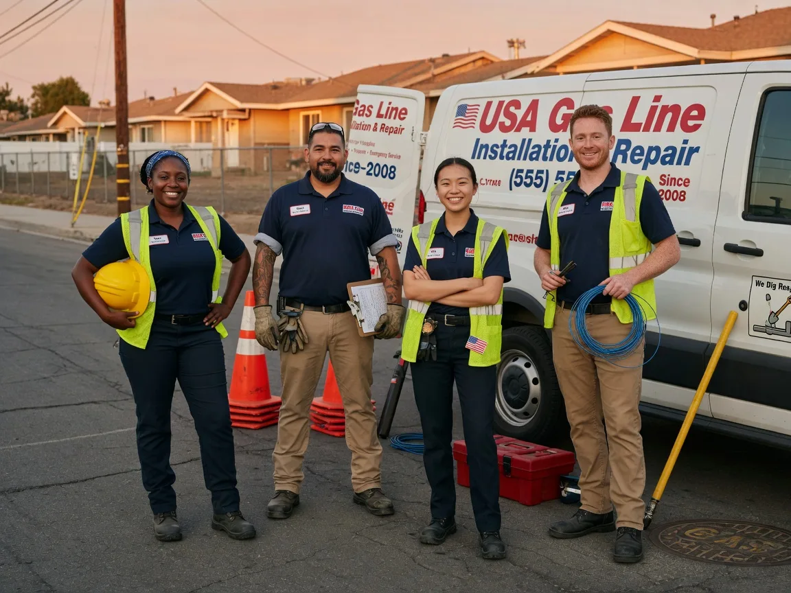 Gas Line Installation company in Carnegie, OK